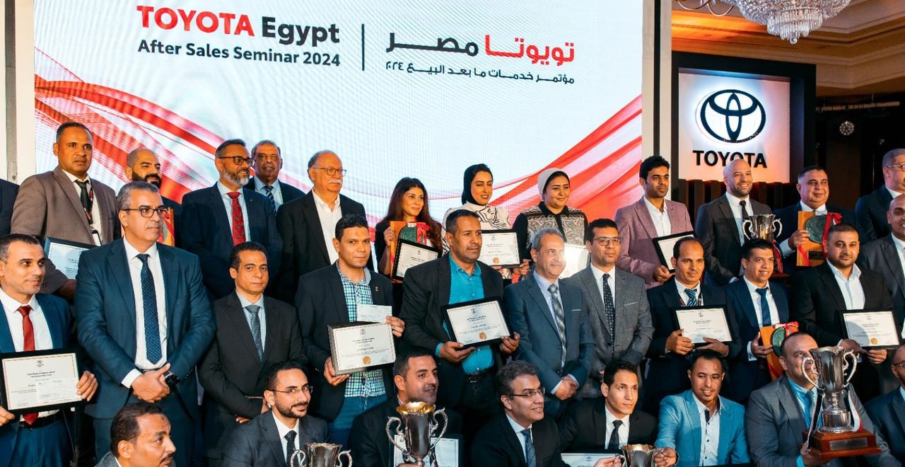 Toyota Egypt awarded Global Skill Award from Al-Futtaim Group

